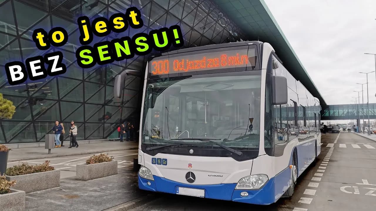 Skąd odjeżdża autobus zastępczy na lotnisko Balice w Krakowie?