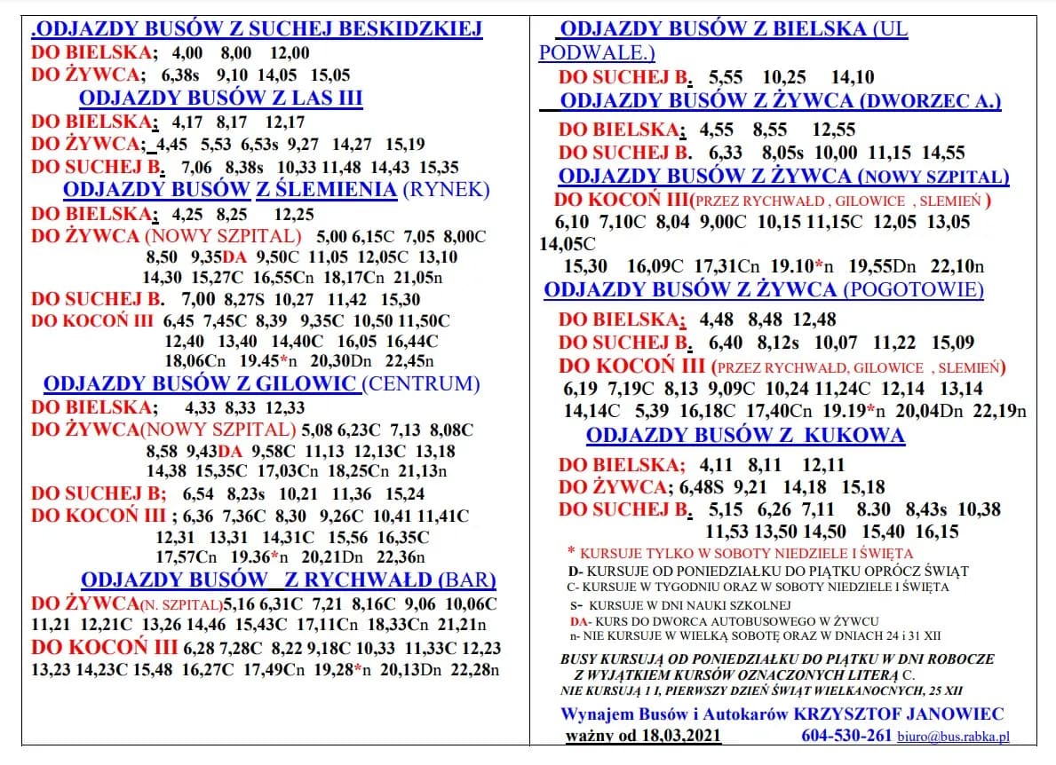 Rozkład jazdy busów z Kazimierzy Wielkiej – uniknij opóźnień i stresu