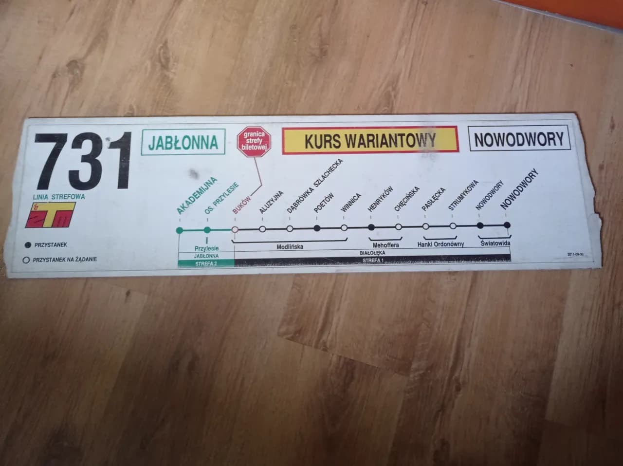 Rozkład jazdy 731 Legionowo – poznaj godziny i częstotliwość kursów